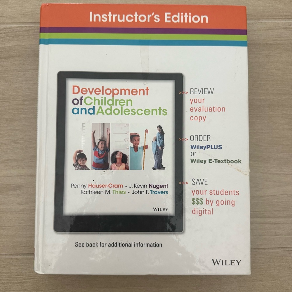 Development of Children and Adolescents (Instructor Edition)